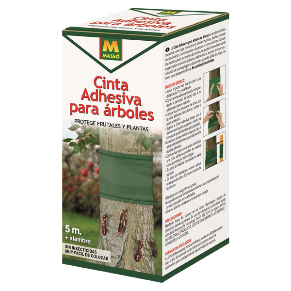CINTA ADHESIVA P/ARBOL 5M+ALAMBRE 231579