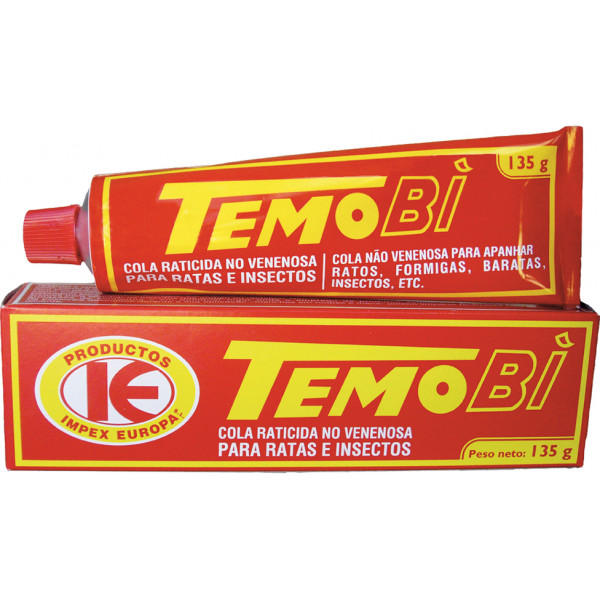 RATICIDA COLA TEMOBI TUBO 135GR