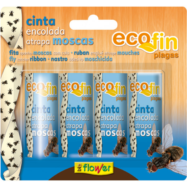 CINTA ENCOLADA MOSCAS 1-70544 4PZBLISTER