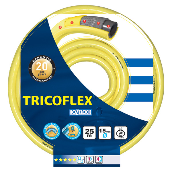 MANG.TRICOFLEX 051546/19MM AMAR.R/50M