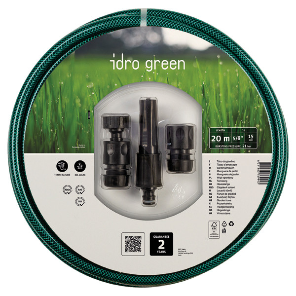 MANGUERA IDRO KIT GREEN 23115201 15X20MT