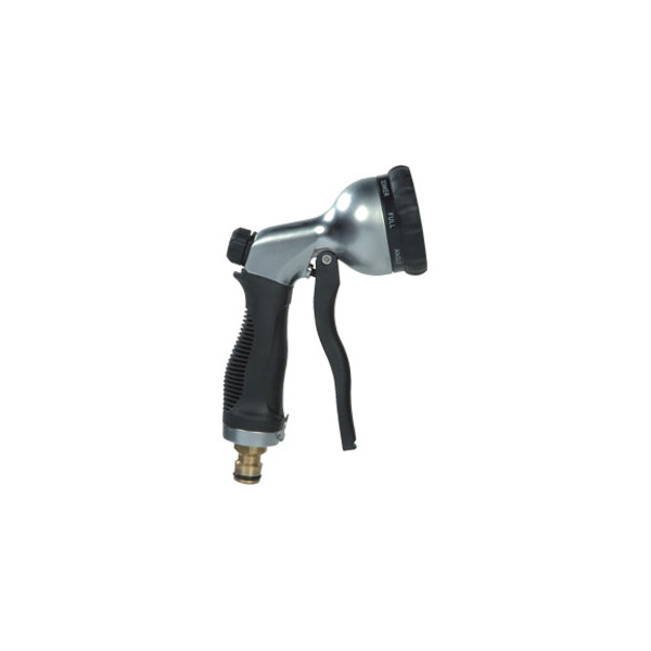 PISTOLA ALUMINIO 8FUNC.RACOR MET.9801433