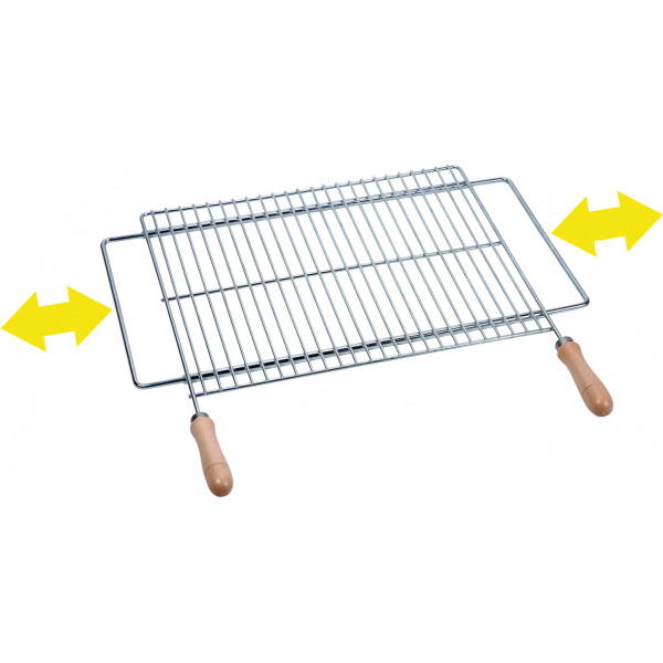 PARRILLA EXTENSI.ZINC 2X5CM 600X400 2724