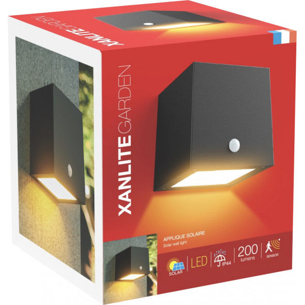 APLIQUE SOLAR LED C/SENSOR APS200D