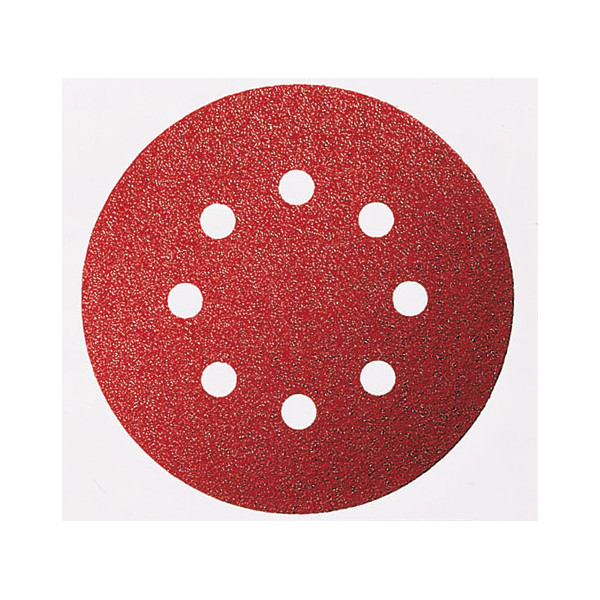 LIJA DISCO 8 PER.C/VEL.125X800 G040 BL5
