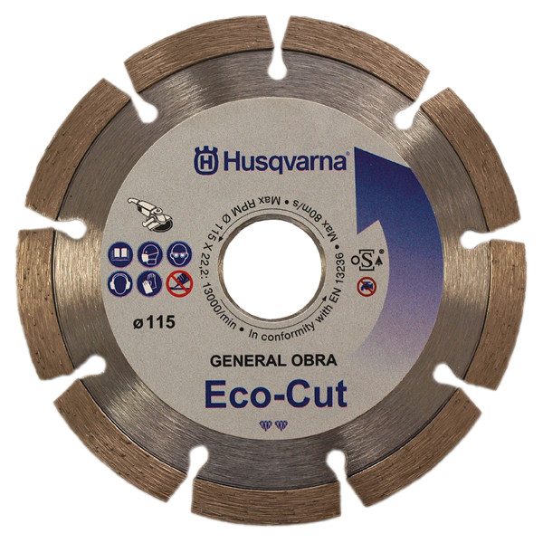 DISCO SEGMENTADO G.OBRA ECO-CUT 115