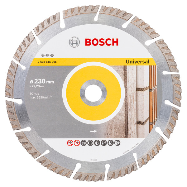 DISCO DIAMANTE STANDARD UNIVERSAL 230X22