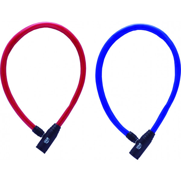 CANDADO BICI 300\50 CABLE JUNIOR AZUL