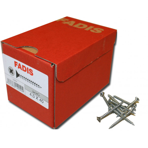 TORNI.FADIS GALVA C/P 4,0 20X040