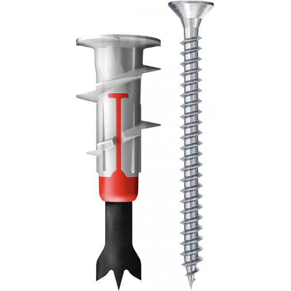 TACO DUOBLADE C/TORNILLO 545678 4,5X40MM