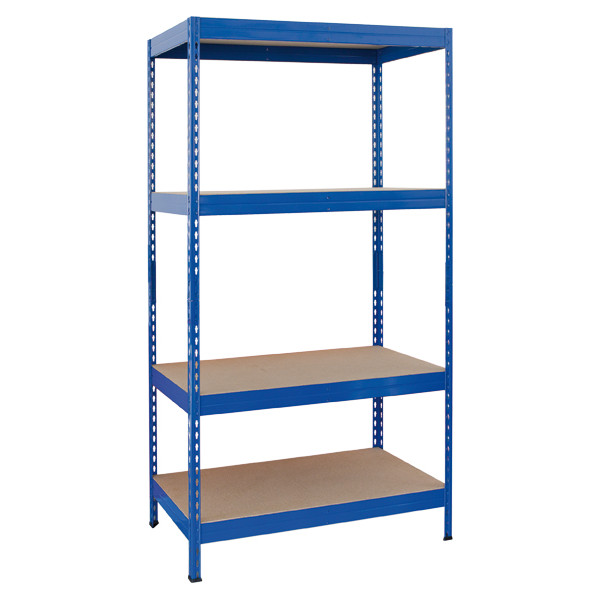 KIT 4 ESTANT.STABIL 175 176X80X40 AZUL