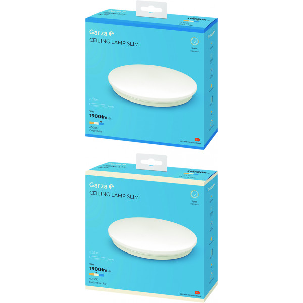 PLAFON LED CIRC Ø330 24W 1900LM 4000K