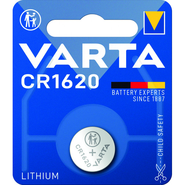 PILA BOTON LITIO CR1620 3V VARTA