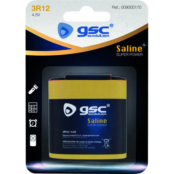 PILA PETACA SALINA GSC 3R12 4,5V
