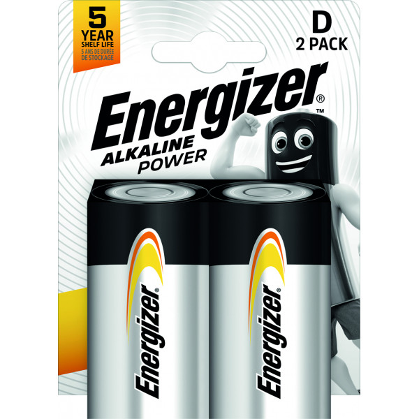PILA ALCALINA POWER LR20 D BP2