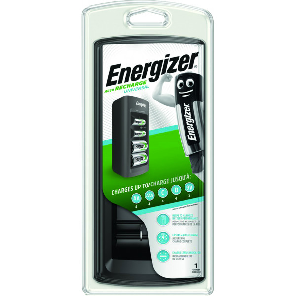 CARGADOR PILAS UNIVERSAL AA,AAA,C,D Y 9V