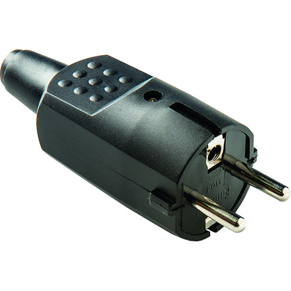 CLAVIJA 1104 4,8MM TTL NEGRO 16A/250V