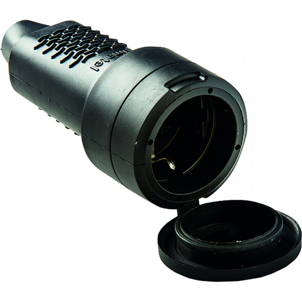 BASE 2108 TTL GOMA NEGRO IP44 16A-250