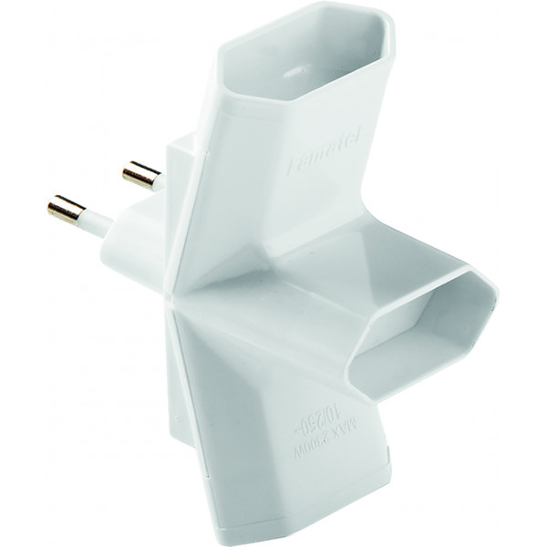 ADAPTADOR 1209 TRIPLE 10A-250V