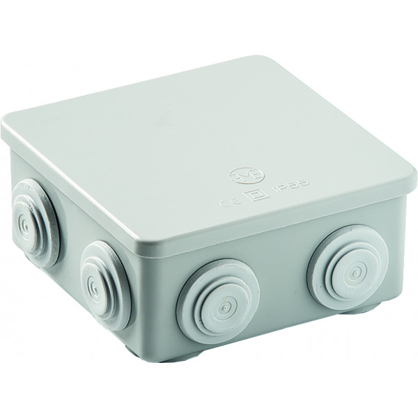 CAJA 3003 ESTANCA 100X100X45 7 CONOS Ø20