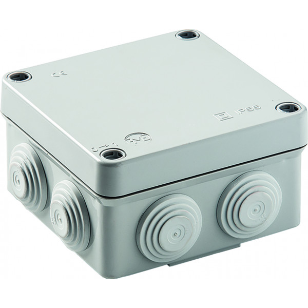 CAJA 3011 ESTANCA 100X100X55 7 CONOS Ø25