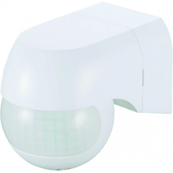 DETECTOR MOV.LED PARED 180º 220-240V BCO