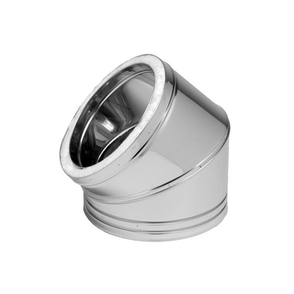 CODO DP INOX 304 45º 125MM