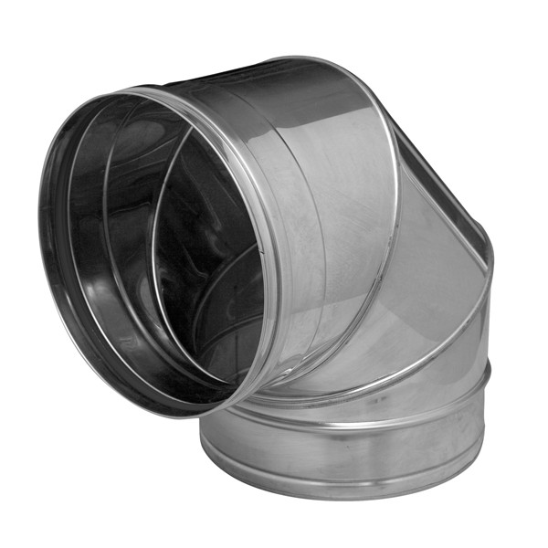 CODO SW PELLET INOX 316L 90º 100MM C/JUN