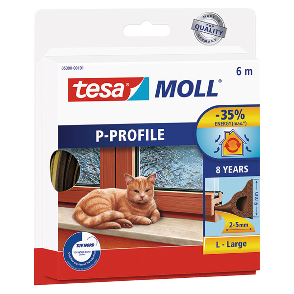 BURLETE CAUCHO PERF.P 05390-6MX9MM MARRO