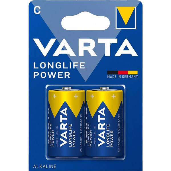 PILA ALC.POWER-LR-14 C BLISTER(2) VARTA
