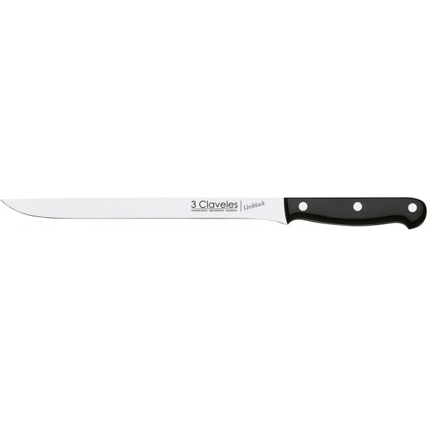 CUCHILLO JAMONERO UNIBLOCK 24CM 9" 01130