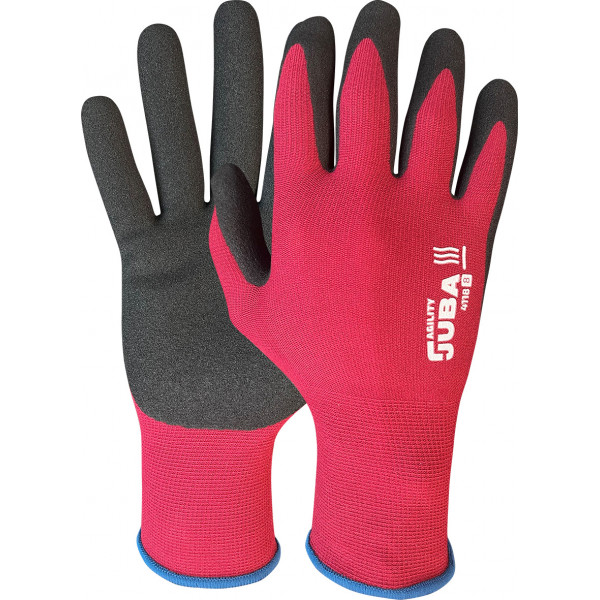 GUANTE AGILITY RIOJA H4118 T-09 GRANATE