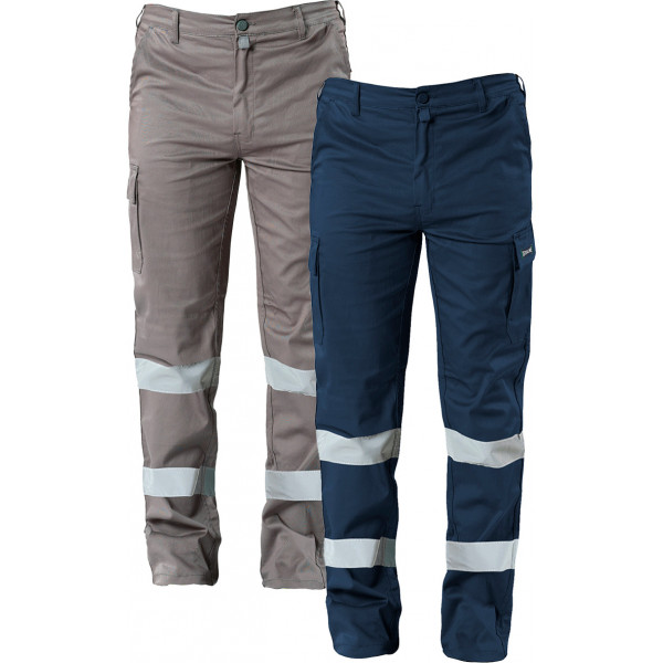 PANTALON EASYSTRETCH C/B 8038TP GRIS S