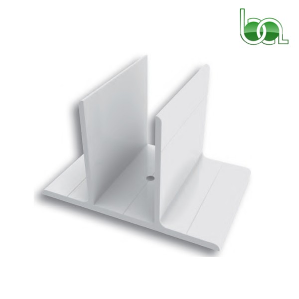SOPORTE PARED 80MM PARA PÉRGOLA DE ALUMINIO LACADO TUBO ANCHO DE 40MM SOPPA8