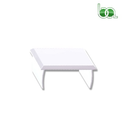 REMATE TAPA PLANA DE ALUMINIO LACADO PARA TUBO 40X40 TAPAL4040 ALUMABE BLANCO