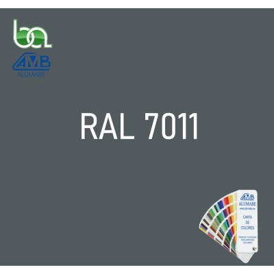 PINTURA EN SPRAY PARA RETOQUE DE ALUMINIO LACADO EN GRIS HIERRO RAL 7011 BRILLO 150ML ALUMABE