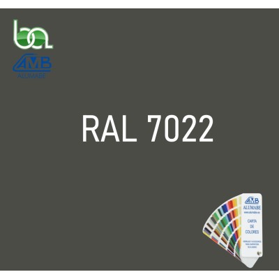 PINTURA EN SPRAY PARA RETOQUE DE ALUMINIO LACADO EN GRIS SOMBRA RAL 7022 BRILLO 150ML ALUMABE