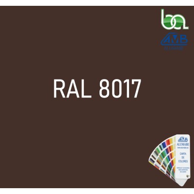 PINTURA EN SPRAY PARA RETOQUE DE ALUMINIO LACADO EN MARRÓN CHOCOLATE RAL 8017 BRILLO 150ML