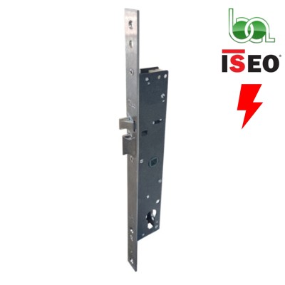 CERRADURA DE EMBUTIR ELÉCTRICA SÓLO PICAPORTE PARA PUERTAS CON CILINDRO DE PERFIL EUROPEO 781702252, 781702302, 781702352 ISEO
